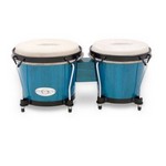 Toca 2100BB Synergy Wood Bongo Set, Blue