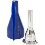 Helleberg 1207B Conn Helleberg Series Tuba Mouthpiece in Silver