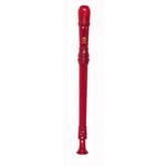 Tudor TD180RD Candy Apple Transparent Recorder, Red