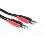 Hosa CPP-20 Stereo Interconnect Dual 1/4 in TS to Same