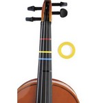 Long Beach LBVYFT Yellow Violin Tape, 300"