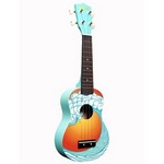 Amahi DDUK9 Tropical Series Ocean Soprano Uke