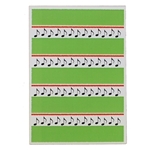 Music Gift GC04 8th Notes Greeting Card