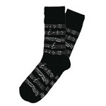 Music Gift SOC07 Music Manuscript Socks