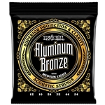 Ernie Ball EB2566 Aluminum Bronze Med-Light Acoustic 12-54 Guitar Strings