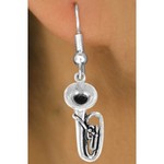 Music Gift RE07 Tuba Earrings