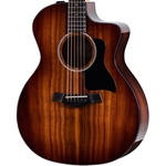 Taylor 224ce-K DLX Grand Auditorium Acoustic/Electric Guitar, Shaded Edge Burst