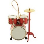 Aim AIM9219 Drum Set Ornament - Red