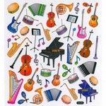 Aim AIM29521 Stickers Music Instruments