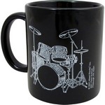 Aim AIM1811 5pc Drumset Mug - Black