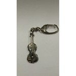 Music Gift KEY25 Violin Pewter Keychain