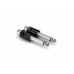 Hosa GPR-101 Adaptor, 1/4" To RCA Female