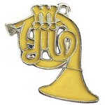 Music Gift MPC08 French Horn Charm/Zipper Pull
