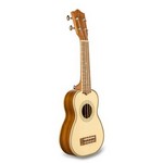 Lanikai SPST-S Spruce Solid Top Soprano Ukulele w/Bag