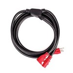 D'Addario PW-IECPB-10 IEC to NEMA Plug Power Cable Plus, 10FT