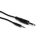 Hosa CMS-1 Stereo Interconnect, 3.55mm TRS to 1/4 in TRS