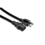 Hosa PWC-4 14 AWG, IEC C13 to NEMA 5-15P, Power Cable