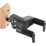 Hercules GSP38WBPLUS Auto Grip System (AGS) Guitar Wall Hanger Short Arm, Wooden Base