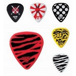Pickboy PB31MIXM Heavy Metal Mix Pak, Celltex, 0.75mm, 10 picks