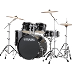 Yamaha 5-Piece Rydeen with Hardware, Black Glitter, No Cymbals