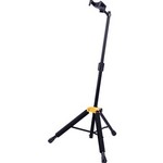 Hercules GS415BPLUS PLUS Series Universal AutoGrip Single Guitar Stand with Foldable Backrest