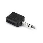 Hosa GPP-359 Dual 1/4 in TRS to 1/4 in TRS Adaptor