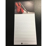 Music Gift CL16 Shopping List Pad - Violin