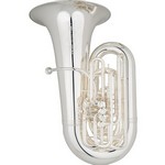 Eastman EBE852S EEB 4/4 Professional 4-Valve Tuba with 16" Bell