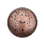 Amahi KLG8BZ 8" Bronze Steel Tongue Drum - C Major