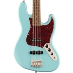 Squier Vibe '60s Jazz Electric Bass Guitar, Laurel Fingerboard, Daphne Blue