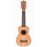 Lanikai CDST-S Cedar Solid Top Soprano Ukulele
