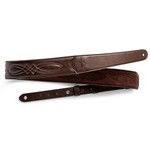 4200-20 Taylor 2" Vegan Leather Guitar Strap, Chocolate Brown