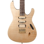 Ibanez SEW761FM Electric Guitar, Natural Flat