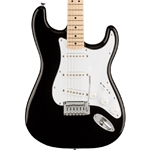 Squier Affinity Series Stratocaster Electric Guitar, Maple Fingerboard, Black