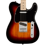 Squier Affinity Series Telecaster Electric Guitar, Maple Fingerboard, 3-Color Sunburst