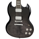 Gibson SG Modern Electric Guitar, Trans Black Fade