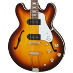 Epiphone USA Casino Archtop Electric Guitar, Vintage Burst