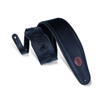 Levy's MSS2-4-BLK 4.5" Padded Garment Leather Strap w/Foam Padding, Black
