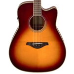 Yamaha FGC-TABS FGC-TA TransAcoustic Guitar Cutaway Sunburst