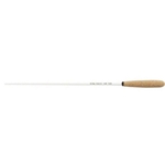 King David 29B 14" White Baton, Tapered Cork Handle