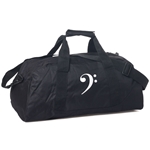 Music Gift 631408 Bass Clef Duffel Bag