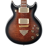 Ibanez AR325QA Electric Guitar, Dark Brown Sunburst