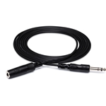 Hosa HPE-310 Headphone Extension Cable, 1/4 in TRS to 1/4 in TRS, 10 ft