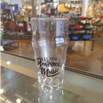Beacock Music Logo English Pub Glass, 16oz