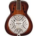 Fender PR-180E Resonator Guitar, Walnut Fingerboard, Aged Cognac Burst