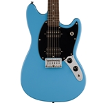 Squier Sonic Mustang HH Electric Guitar, Laurel Fingerboard, California Blue