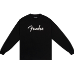 Fender 9192523 Spaghetti Logo Long-Sleeve T-Shirt, Black