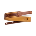 4118-25 Taylor Nouveau Strap,Med Brown Leather,2.5" ,Butterscotch,Distress Brown.