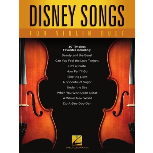Disney Songs for Violin Duet