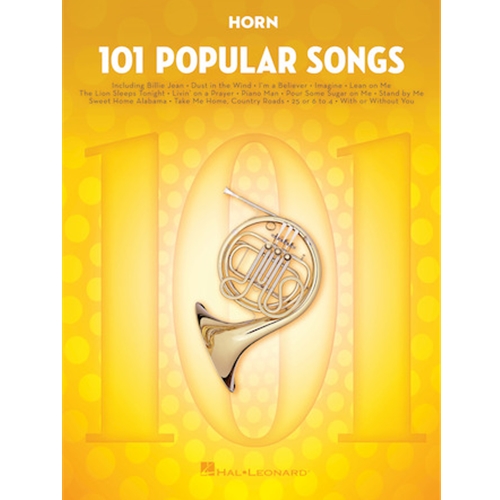 101 Popular Songs - F Horn